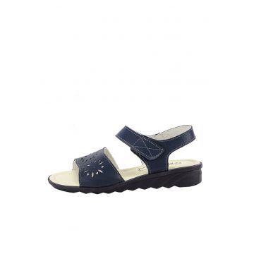 Sandale bleumarin din piele naturala Catis M5 399