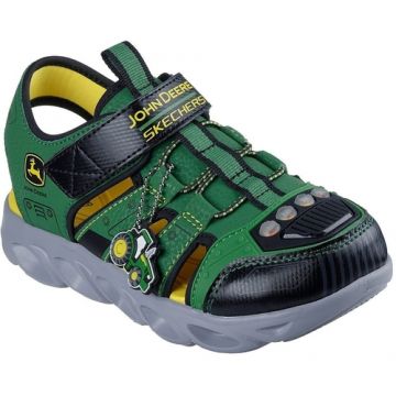 Sandale copii Skechers S Lights-hypno-spla 407070L-GNBK