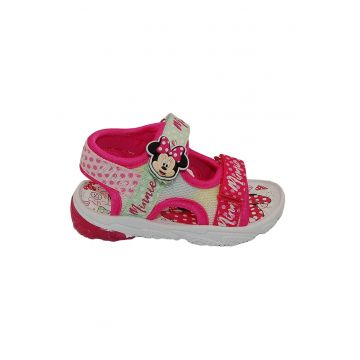 Sandale cu LED-uri Minnie Mouse