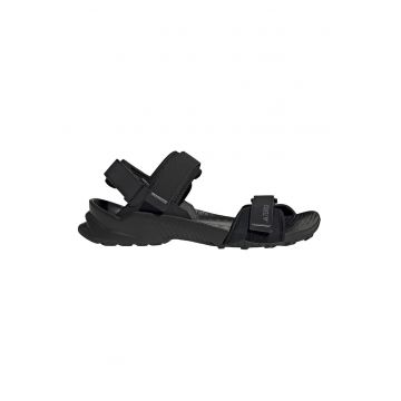 Sandale cu talpa plata si inchidere velcro