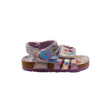 Sandale cu velcro Frozen