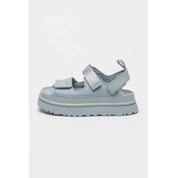 Sandale cu velcro Golden Glow