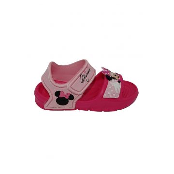Sandale cu velcro Minnie Mouse