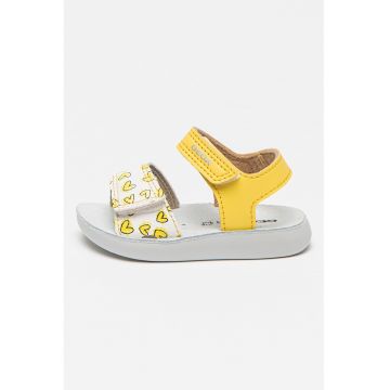 Sandale cu velcro si inimi