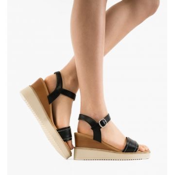 Sandale dama Porter Negre