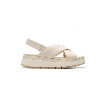 Sandale de piele cu platforma Tuscan
