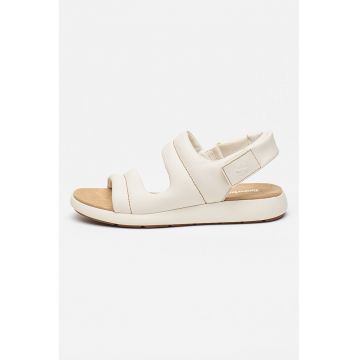 Sandale de piele cu velcro