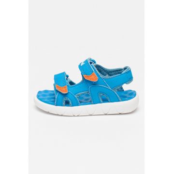 Sandale de piele ecologica cu velcro Perkins Row