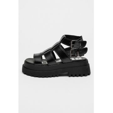 Sandale demi-wedge