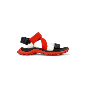 Sandale din material textil cu velcro