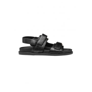 Sandale din piele cu inchidere velcro