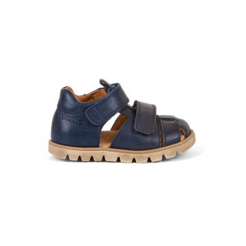 Sandale din piele cu inchidere velcro