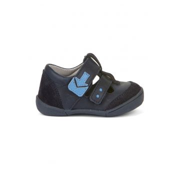 Sandale din piele cu inchidere velcro