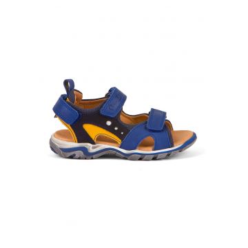 Sandale din piele cu inchidere velcro