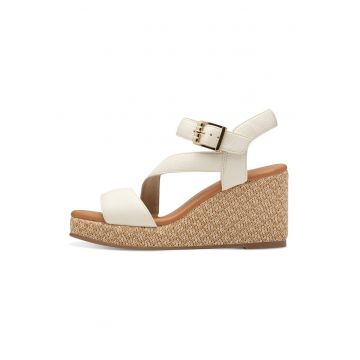 Sandale din piele ecologica cu velcro
