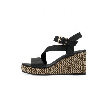 Sandale din piele ecologica cu velcro