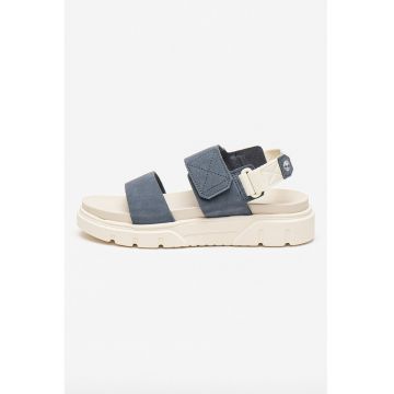 Sandale din piele intoarsa Greyfiel