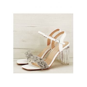 Sandale elegante albe BL6531 131 10622 - Alb