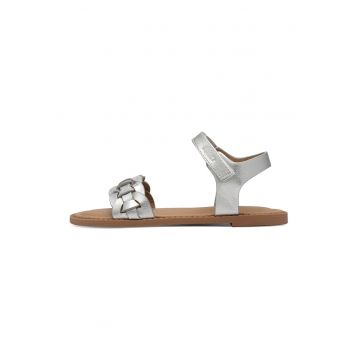 Sandale flatform cu velcro