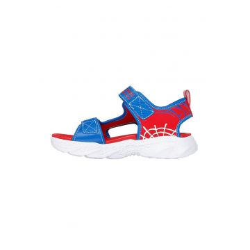 Sandale flatform cu velcro