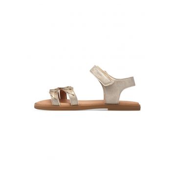 Sandale flatform cu velcro
