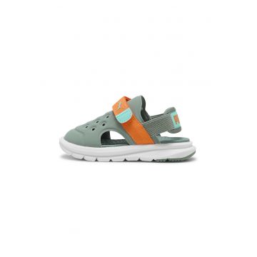 Sandale slingback cu inchidere velcro Evolve