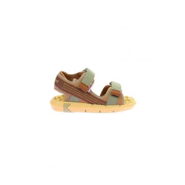 Sandale unisex din material textil cu velcro