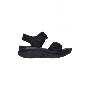 Sandale wedge cu velcro