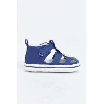 Sandale canvas cu velcro