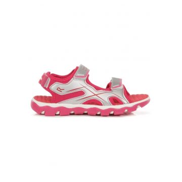 Sandale copii  roz - plastic - inchidere cu clema