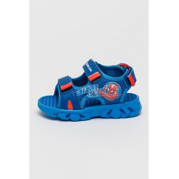 Sandale cu LED Spiderman