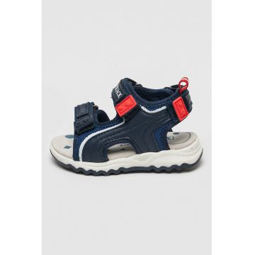 Sandale cu logo si velcro