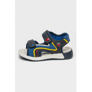 Sandale cu logo si velcro