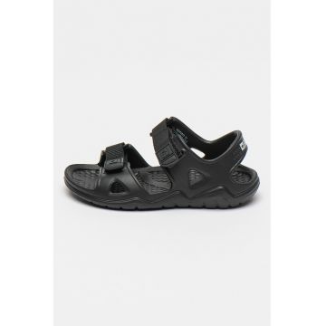Sandale cu logo si velcro