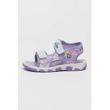 Sandale cu velcro Frozen
