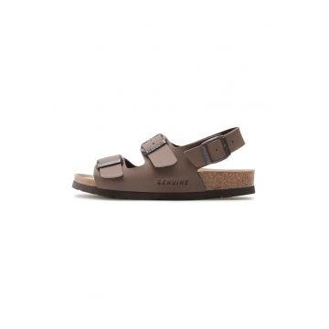 Sandale dama -  850600 - Piele ecologica - Maro