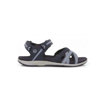 Sandale dama -  albastru - material sintetic