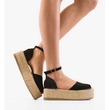Sandale dama Mann Negre