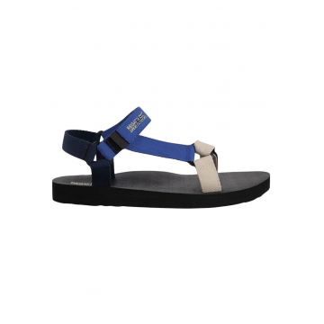 Sandale dama  Vendeavour - confortabile - albastru - textil - set ajustabil cu velcro -