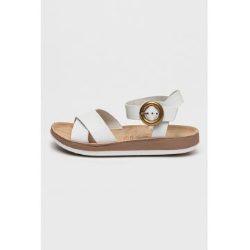 Sandale de piele cu barete incrucisate Marol