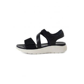 Sandale de piele cu velcro