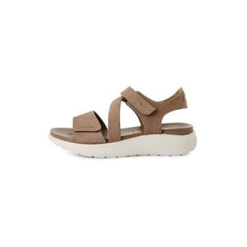 Sandale de piele cu velcro