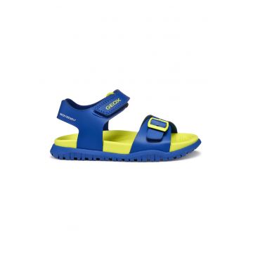 Sandale de piele ecologica cu velcro Fusbetto