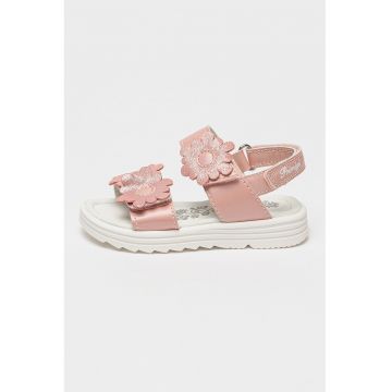 Sandale din piele cu velcro