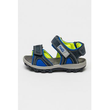 Sandale din piele cu velcro