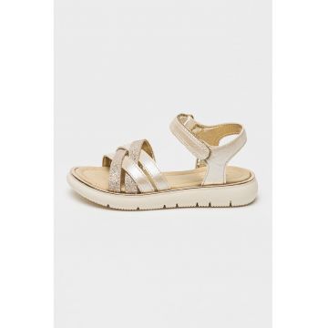 Sandale din piele cu velcro