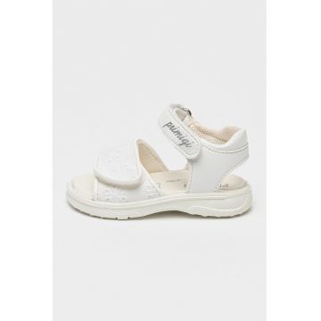 Sandale din piele ecologica cu inchidere velcro