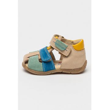 Sandale fisherman din piele intoarsa