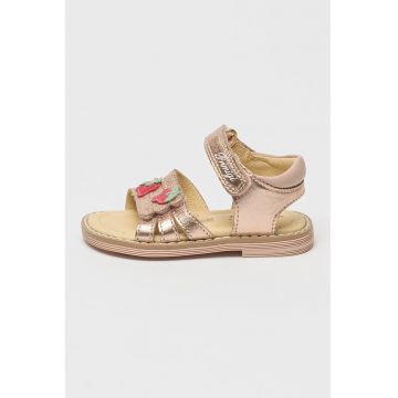 Sandale flatform cu logo