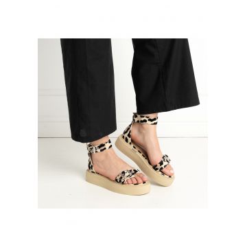 Sandale - Lido - Piele naturala Animal Print - marimea